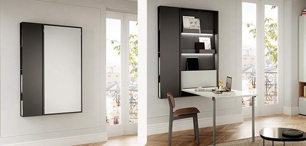 Inklaptafel wandmeubel BedHabits